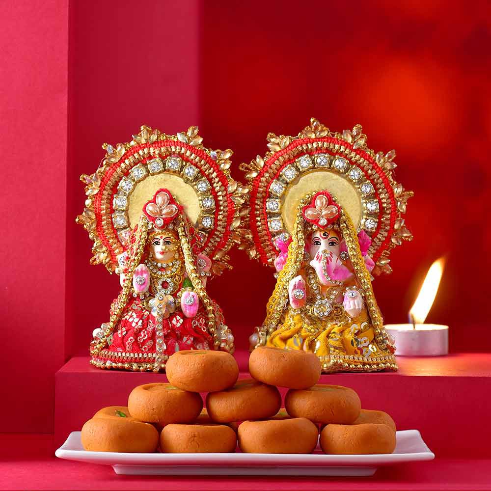 Lakshmi Ganesha Blessings Box