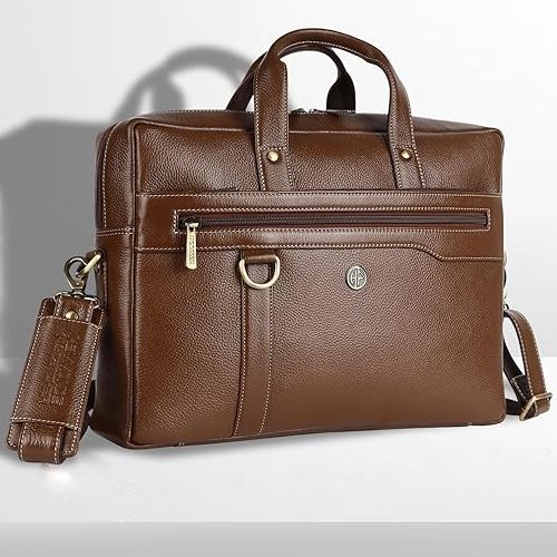 Magnificent Leather Office Laptop Bag