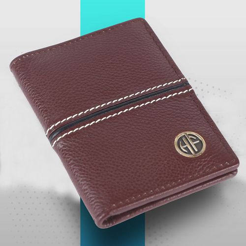 Pure Leather RFID Protected Card Holder Wallet