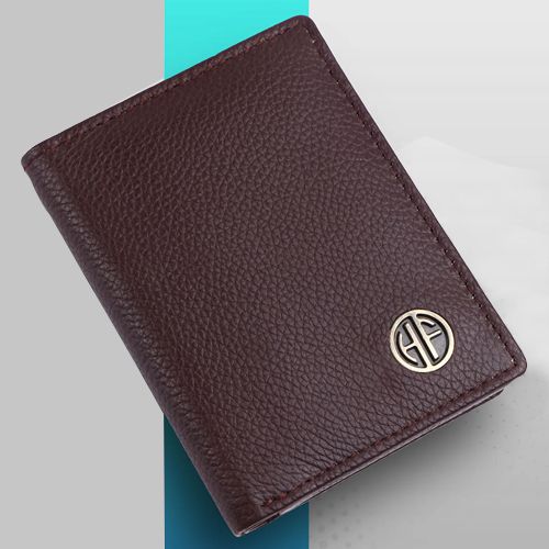 Exclusive Leather RFID Protected Bi Fold Wallet