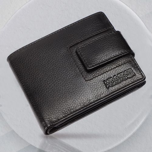 Stylish RFID Protected Bi Fold Mens Wallet