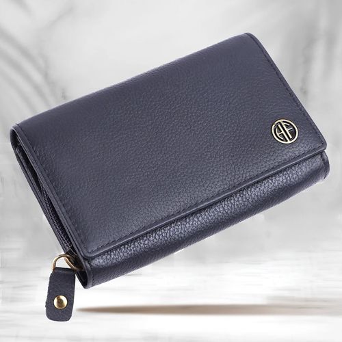 Suave Leather RFID Protected Ladies Purse