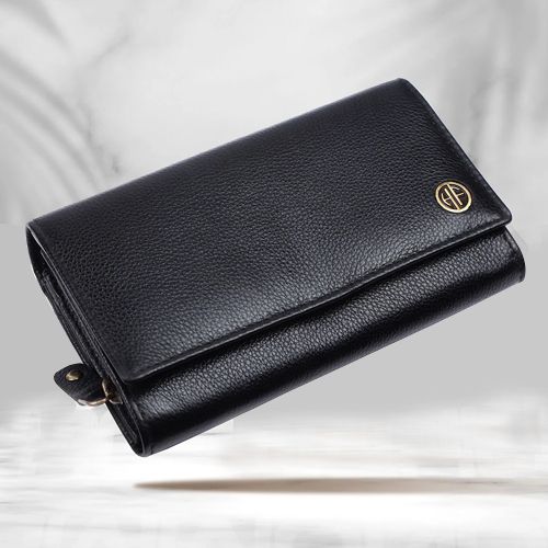 Beautiful Leather RFID Protected Ladies Purse