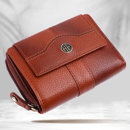 Classic Leather RFID Protected Ladies Purse