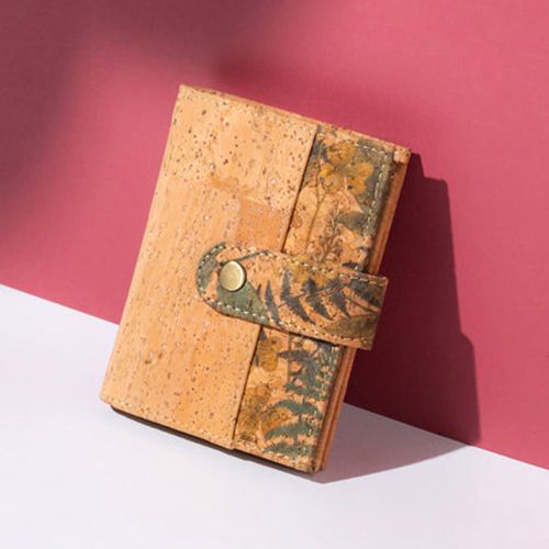 Suave Eco Friendly Finch Printed Cork Strapped Wallet