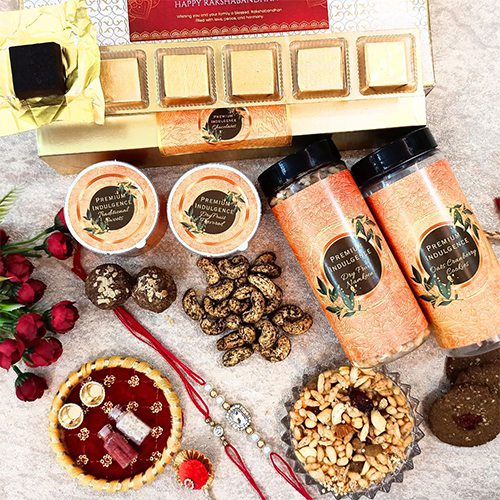 Elegant Rakhi Celebration Hamper