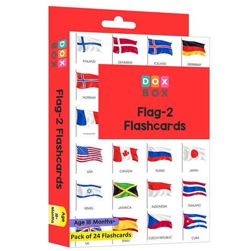 Flags Flashcards  24 Pack Edition